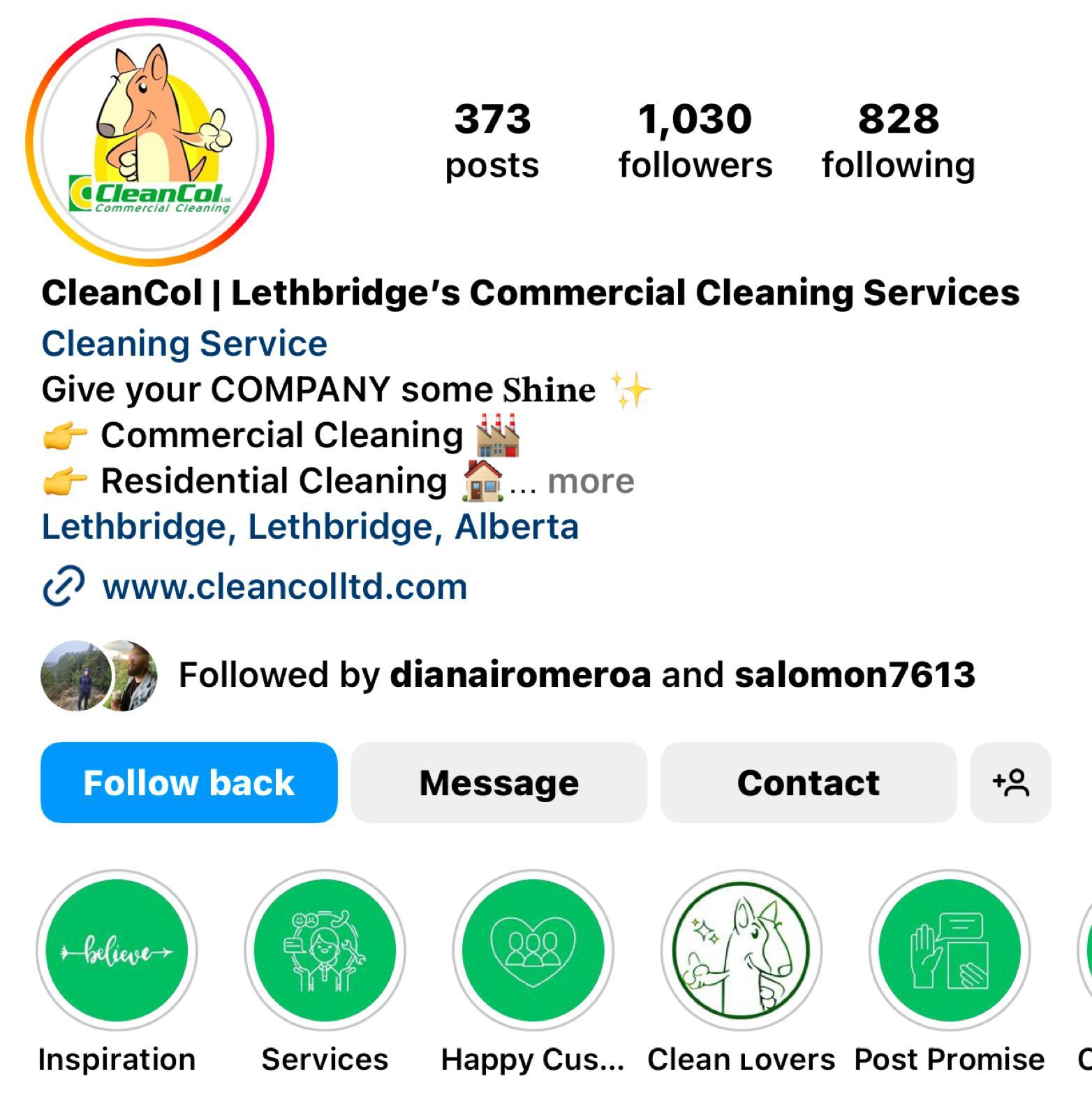 CleanCol LLC Cleaning Services